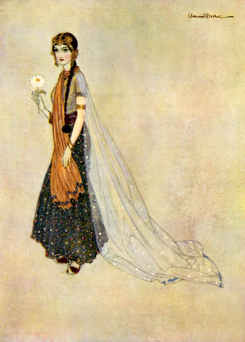 Asenath - from Edmund Dulac's Picture Book for the Red Cross